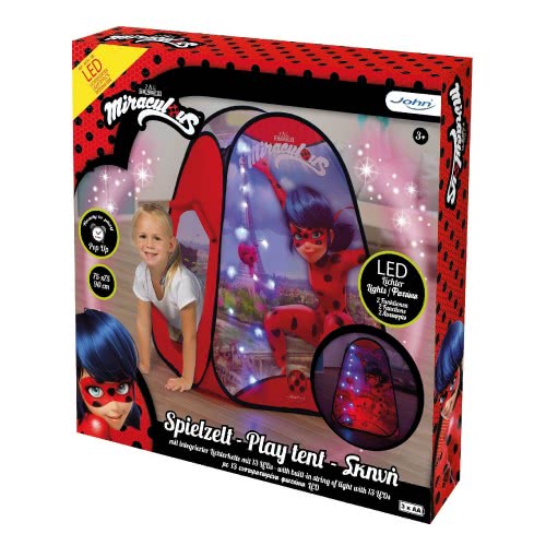John Miraculous Ladybug My Starlight Magic Tent With 13 LED Lights 76012 4006149760122