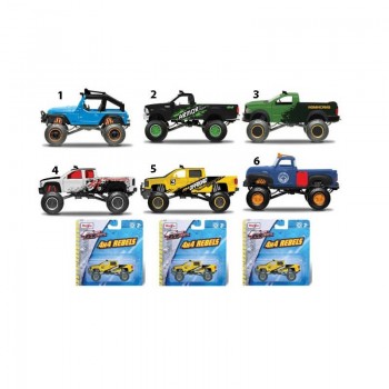 Maisto Fresh Metal 4X4 Rebels Αυτοκινητάκια - 6 Σχέδια 25205 090159252054