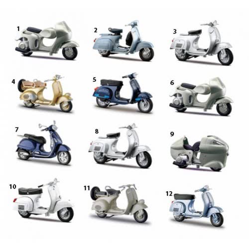 Maisto Μηχανή Vespa 1:18 - 12 Σχέδια 48/31540 090159315407
