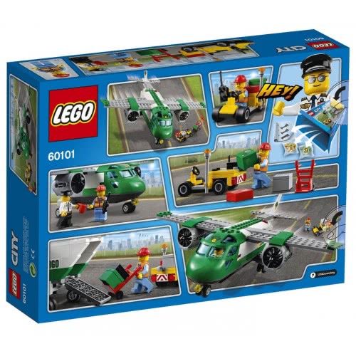 LEGO City Airport Φορτηγό Αεροπλάνο Αεροδρομίου 60101 5702015590563