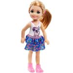Mattel Barbie Club Chelsea: Τσέλσι Ξανθιά Με Μπλουζάκι Γατούλα DWJ33 / FRL82 887961628135