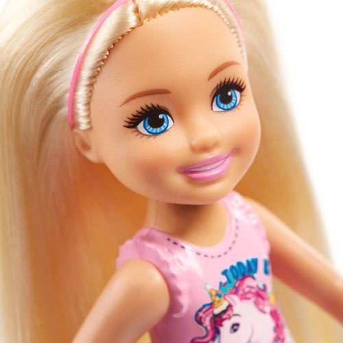 Mattel Barbie Club Chelsea: Blonde Doll With Unicorn Blouse DWJ33 / FRL80 887961628142
