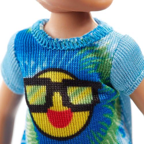 Mattel Barbie Club Chelsea: Blonde Boy With Emoji Blouse DWJ33 / FRL83 887961628166