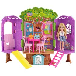 Mattel Barbie Club Chelsea: Treehouse FPF83 887961607703