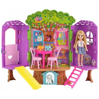 Mattel Barbie Club Chelsea: Τσέλσι Δεντρόσπιτο FPF83 887961607703