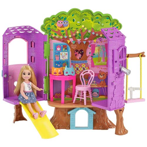 Mattel Barbie Club Chelsea: Τσέλσι Δεντρόσπιτο FPF83 887961607703
