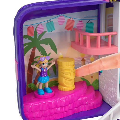 Mattel Polly Pocker Beach Vibes: Μίνι - Τσαντάκι Έκπληξη Απίθανη Παραλία FRY39 / FRY40 887961638226