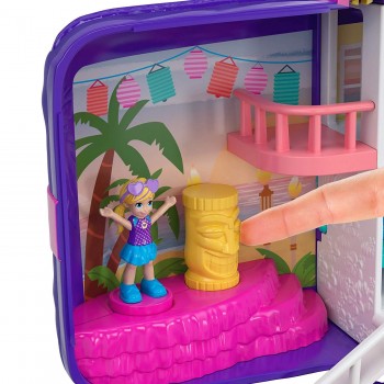 Mattel Polly Pocker Beach Vibes: Μίνι - Τσαντάκι Έκπληξη Απίθανη Παραλία FRY39 / FRY40 887961638226