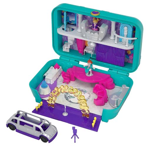 Mattel Polly Pocker Dance Par-Taaay: Backpack FRY39 / FRY41 887961638233
