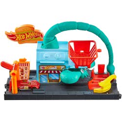 Mattel Hot Wheels City Scorpion Drive-In Attack Playset FNB05 / FNP62 887961599398