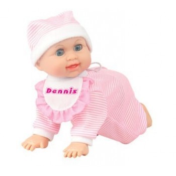 Toys-shop Choice Crawling Baby Doll 26Cm Asst.2 JO083042 6990718830423