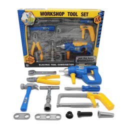 Toys-shop Choice Εργαλεία Σετ 12Τεμ Με Τρυπάνι Μπαταρίας JU041331 6990718413312