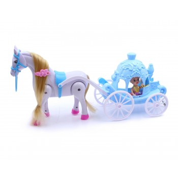 Toys-shop Choice B/O Carriage With Doll And Music JX035928 6990718359283