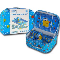 OEM Tinplate Tea Set Blue Chick 640297-555 6033950640297