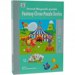 OEM French Magentic Puzzle Μαγνητάκια Τσίρκο 78 Τεμ. 743585 5022849743585