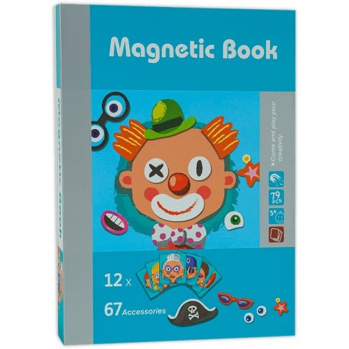 OEM Magnetic Book Μαγνητάκια Puzzle Φάτσες 79 Τεμ. 743608 5022849743608