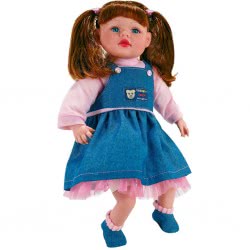 OEM My Little Doll With Jean Dress, Speaks Greek G15-LP2401 5555552401157