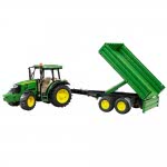 bruder John Deere 5115 M Τρακτέρ Με Καρότσα 02108 4001702021085