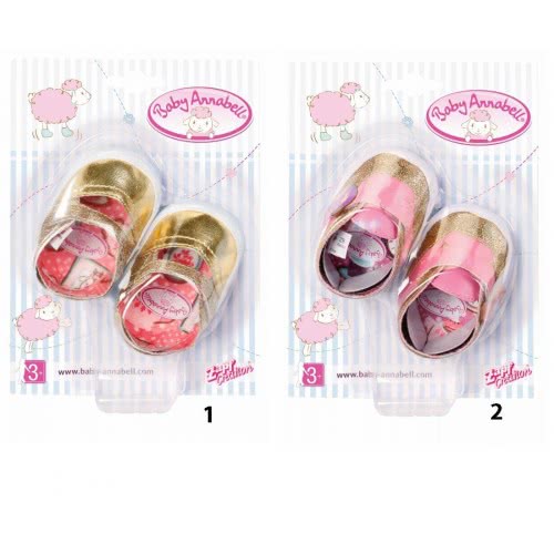 MGA Entertainment Baby Annabell Shoes - 2 Designs ZF700853 4001167700853