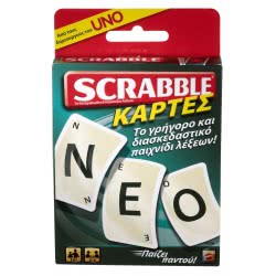 Mattel Scrabble Κάρτες W5798 746775060794