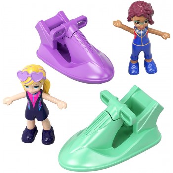 Mattel Polly Pocket Surf N Sandventure FRY35 / GCJ87 887961728545