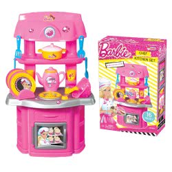 dede Κουζίνα Barbie Chef Με 16 Αξεσουάρ 01503 8693830015034