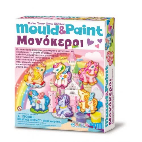 4M Mould And Paint Κατασκευή Μονόκεροι Μαγνητάκια, Καρφίτσα 4708 4893156047083