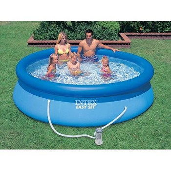 INTEX Πισίνα Easy Set Pool Με Φίλτρο-Αντλία 305X76εκ Σειρά Premium 28122 6941057400112