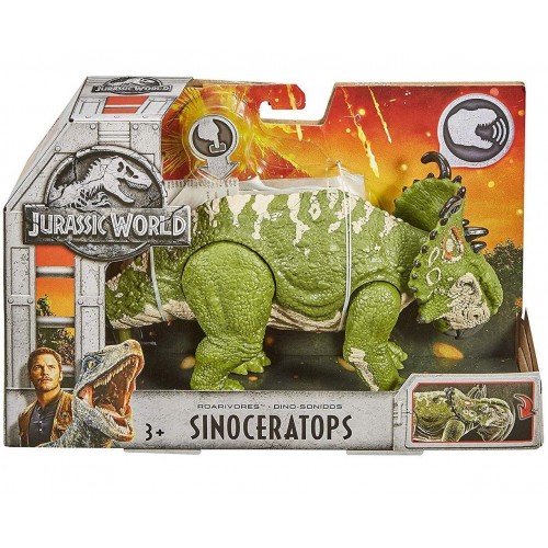 Mattel Jurassic World Dinosaurs With Sounds - Sinoceratops FMM23 / FMM31 887961576788