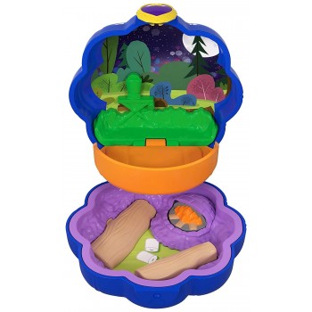 Mattel Polly Pocket Ο Κόσμος Της Polly Mini Σετάκια - Κατασκήνωση GCD62 / FWN40 887961679342