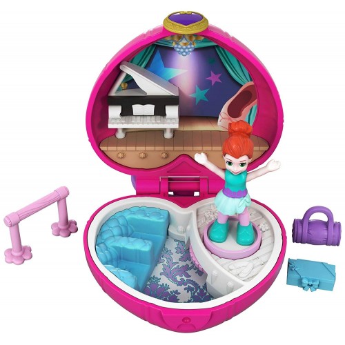 Mattel Polly Pocket Mini Places - Ballet GCD62 / FWN41 887961679359