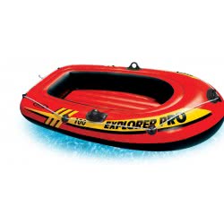 INTEX ΒΑΡΚΑ EXPLORER PRO 100 1ΑΤΟΜΟΥ 160X94x29εκ 58355 6941057453552