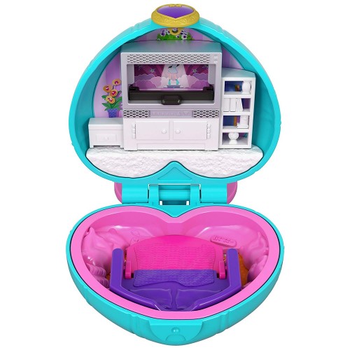 Mattel Polly Pocket Ο Κόσμος Της Polly Mini Σετάκια - Σαλόνι GCD62 / GCN07 887961731521