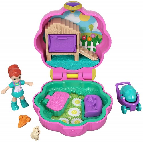Mattel Polly Pocket Mini Places - Garden GCD62 / GCN08 887961731514