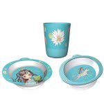 Chic Mic Παιδικό Σετ Φαγητού Set Of 3 Queeny And Frog ΒΚS334 4260375685929