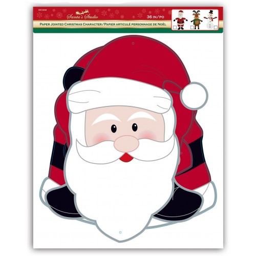 Christakopoulos Χριστουγεννιάτικο Στολίδι Φιγούρα Χάρτινη 92 Εκ. - 3 Σχέδια 4780 5212007551293