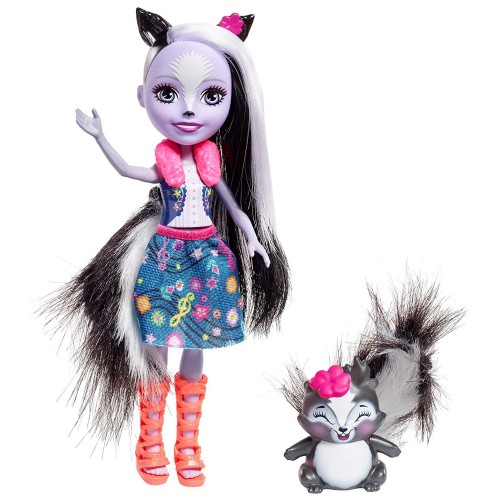 Mattel Enchantimals Rockin Drumset Κούκλα Και Ζωάκι Με Αξεσουάρ FCC62 / FRH41 887961625677