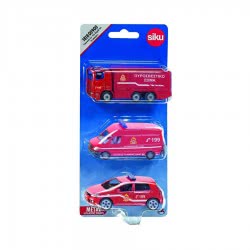 siku Set Of 3 Greek Emergency Vehicles 1818 4006874918188