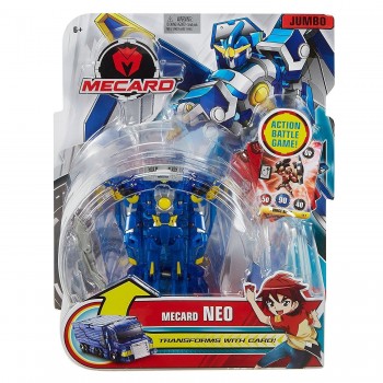 Mattel Mecard Neo Jumbo - Mecardimal Figure Transforming Robot To Toy Truck FXP34 / FXP35 887961697216