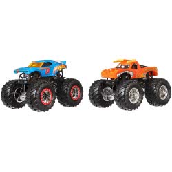 Mattel Monster Jam Οχήματα Σετ Των 2, 1:64 - 10 Σχέδια X9017 746775176150