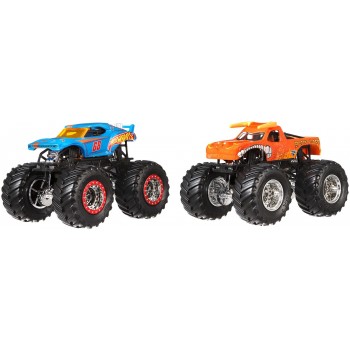 Mattel Monster Jam Οχήματα Σετ Των 2, 1:64 - 10 Σχέδια X9017 746775176150