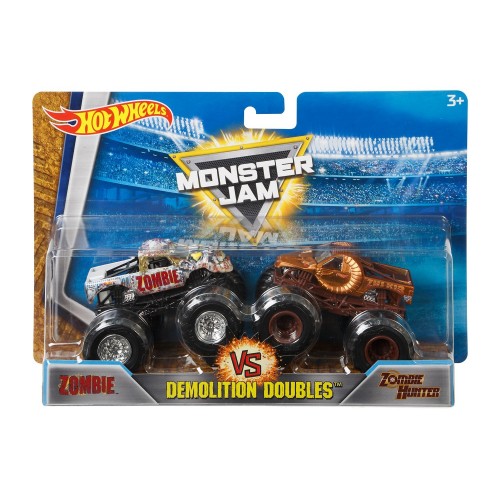 Mattel Monster Jam Οχήματα Σετ Των 2, 1:64 - 10 Σχέδια X9017 746775176150