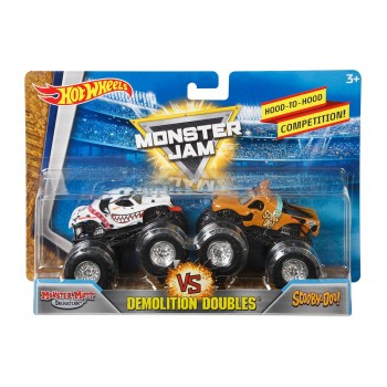 Mattel Monster Jam Οχήματα Σετ Των 2, 1:64 - 10 Σχέδια X9017 746775176150