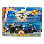 Mattel Monster Jam Οχήματα Σετ Των 2, 1:64 - 10 Σχέδια X9017 746775176150