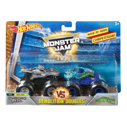 Mattel Monster Jam Οχήματα Σετ Των 2, 1:64 - 10 Σχέδια X9017 746775176150