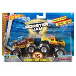 Mattel Monster Jam Οχήματα Σετ Των 2, 1:64 - 10 Σχέδια X9017 746775176150