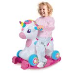 Clementoni Baby Educational Baby Toddler Toy Unicorn Ride On 3 In 1 For 12-36 Months 1000-63370 8005125633708