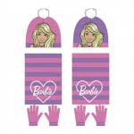 Arditex Barbie Set Winter Hat, Scarf And Gloves - 2 Designs BR12224 8430957122241