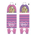 Arditex Barbie Set Winter Hat, Scarf And Gloves - 2 Designs BR12224 8430957122241