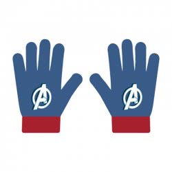 Arditex Marvel Avengers Παιδικά Γάντια - Μπλε AV12348 8430957123484